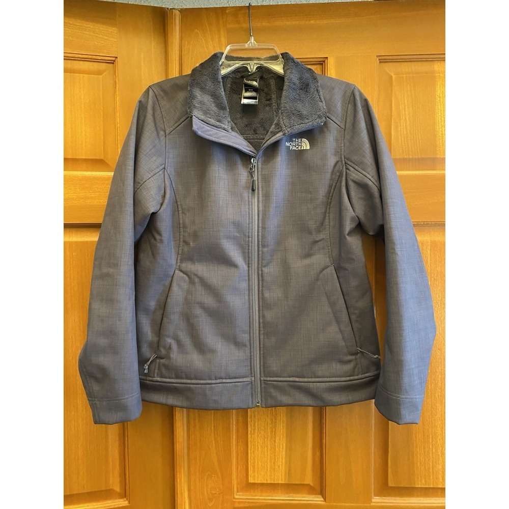 The North Face Women's Apex Chromium Thermal Purple Fleece Jacket Size Medium